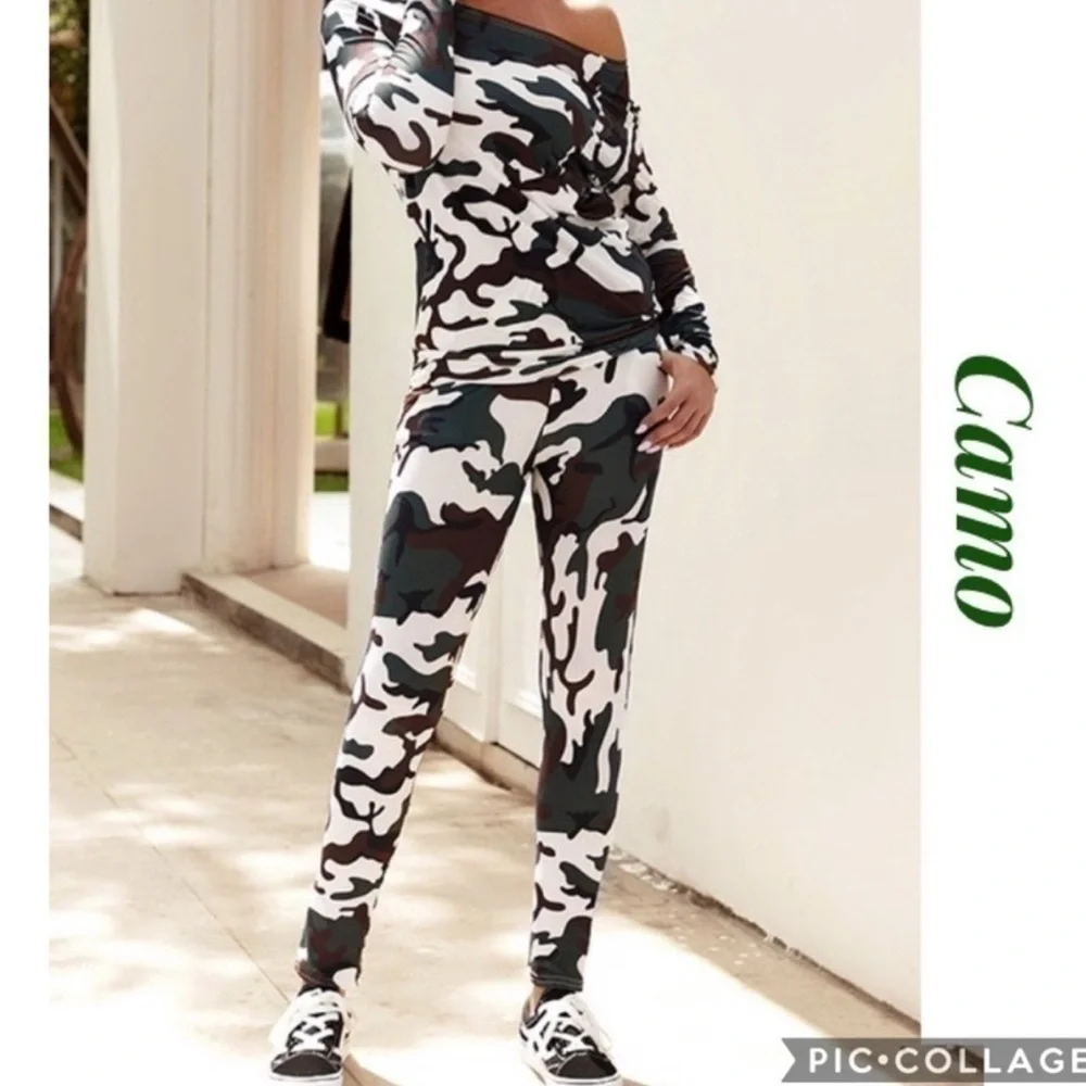 Two Piece Lounging Pants & Tops - Picture 6 of 7